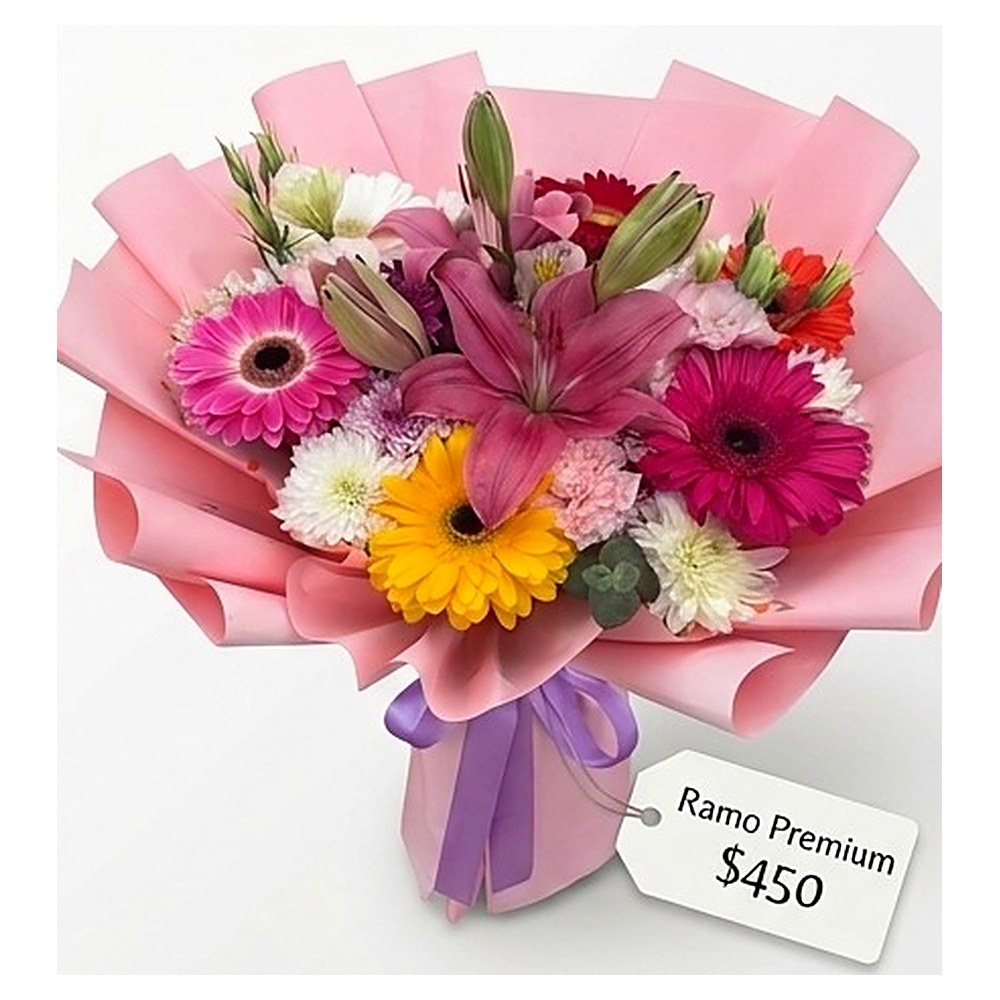 Ramo Premium de Lirios y Gerberas